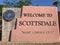 Welcome to Scottsdale Arizona, sign