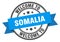 welcome to Somalia. Welcome to Somalia isolated stamp.