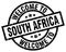 welcome to South Africa stamp