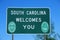 Welcome to South Carolina Sign