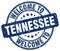 welcome to Tennessee stamp