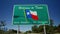 Welcome to Texas street sign on the highway - CADDO LAKE, UNITED STATES - NOVEMBER 05, 2022