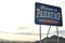 Welcome to the town of Pahrump, Nevada, USA sign