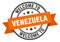 welcome to Venezuela. Welcome to Venezuela isolated stamp.