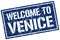 welcome to Venice stamp