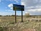 Welcome to Wyoming, Highway 150 sign.