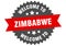 welcome to Zimbabwe. Welcome to Zimbabwe isolated sticker.