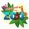 Welcome to Zoo Banner, African Animals on Nature