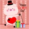 Welcome valentine illustrations
