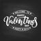 Welcome Valentine`s Party text isolated on textured background