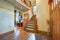 Welcoming entrance hallway boasts hardwood floor