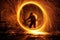 welder, craftsman, erecting technical steel wool in a car factory, Enter the captivating world of welding flames photography, AI