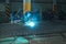 Welder of Metall mesh