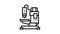 welding apparatus line icon animation