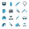 Welding and construction tools icons