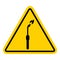 Welding danger technology icon, metal tool equipment symbol, safe weld vector illustration
