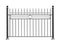 Welding. Iron decorative fence