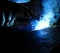 Welding of steel plates