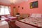 Well furnished pink bedroom