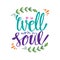 It Is Well with my Soul. Hand lettering.