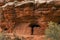 Well preserved cliff dwellings at famous Subway Cave in Boynton Canyon