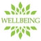 Wellbeing Leaves Green Circular