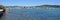 Wellington Harbour & City Landscape Early Morning Panorama