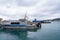 Wellington Harbour Police boats Lady Elizabeth 1V moored on waterfront