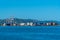 WELLINGTON, NEW ZEALAND, FEBRUARY 9, 2020: Container port in Wellington, New Zealand