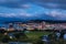 Wellington Skyline in New Zealand