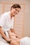 Wellness body care - woman at massage