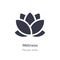 wellness outline icon. isolated line vector illustration from people skills collection. editable thin stroke wellness icon on