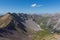 Welschbachtobel canyon in Schanfigg, Lenzerhorn, blue sky