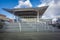 Welsh Assembly Building at Cardiff Bay, UK