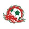 Welsh Dragon Soccer Ball