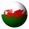 Welsh flag sphere