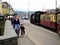 Welsh Highland Railway, Porthmadog, Wales.