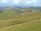 Welsh hills by a coal mine near Fochriw