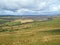 Welsh hills by a coal mine slag heap near Fochriw