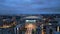 Wembley Stadium in London - aerial view by night - LONDON, UK - JUNE 8, 2022