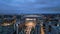 Wembley Stadium in London - aerial view by night - LONDON, UK - JUNE 8, 2022