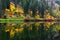 Wenatchee River Autumn, Washington State