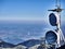 Wendelstein - top of bavarian Alps - 5g satelite antenna