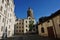 Wendish tower in Bautzen behind old caserne