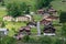 Wengen Village in Switzerland Mountains