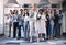 Were all go-getters in this team. Portrait of a diverse group of businesspeople showing thumbs up together in an office.