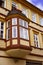 Wernigerode facades in Harz Germany Saxony