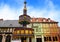 Wernigerode fountain in Harz Germany at Saxony