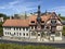 Wernigerode, Germany, Saxony, July 2022 - The open air museum, exhibition of miniature landmarks of the Saxony Anhalt region