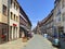 Wernigerode, Saxony, Germany, July 2022 : Commercial street of Old Town of Wernigerode in Germany